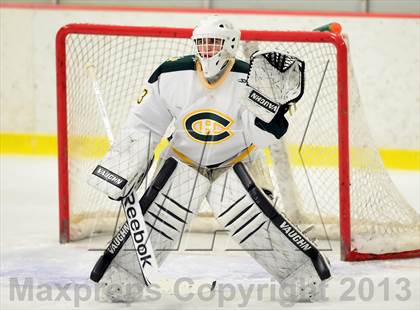 Thumbnail 3 in Suffield/Granby/Windsor Locks vs. Trinity Catholic (CIAC Division II Qualifying Round) photogallery.