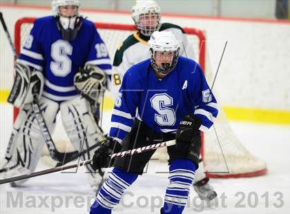 Thumbnail 1 in Suffield/Granby/Windsor Locks vs. Trinity Catholic (CIAC Division II Qualifying Round) photogallery.