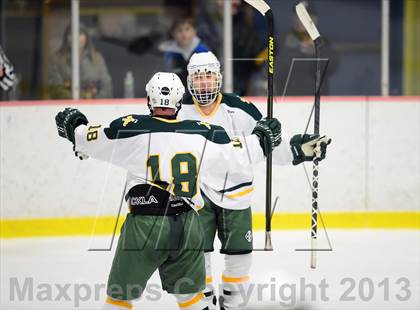 Thumbnail 2 in Suffield/Granby/Windsor Locks vs. Trinity Catholic (CIAC Division II Qualifying Round) photogallery.