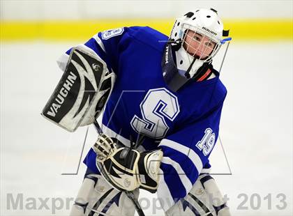 Thumbnail 3 in Suffield/Granby/Windsor Locks vs. Trinity Catholic (CIAC Division II Qualifying Round) photogallery.