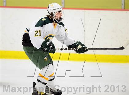 Thumbnail 2 in Suffield/Granby/Windsor Locks vs. Trinity Catholic (CIAC Division II Qualifying Round) photogallery.