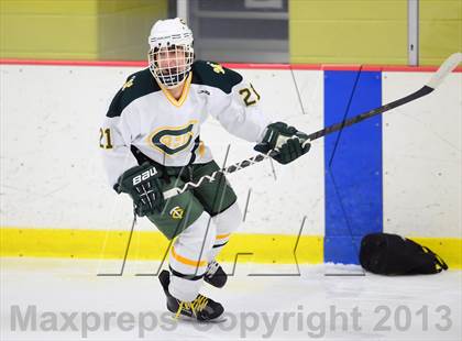 Thumbnail 2 in Suffield/Granby/Windsor Locks vs. Trinity Catholic (CIAC Division II Qualifying Round) photogallery.