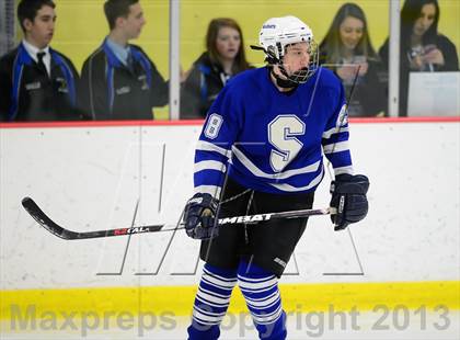 Thumbnail 1 in Suffield/Granby/Windsor Locks vs. Trinity Catholic (CIAC Division II Qualifying Round) photogallery.