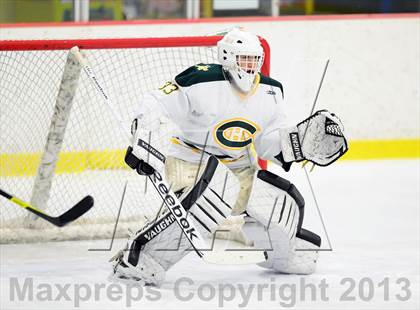 Thumbnail 3 in Suffield/Granby/Windsor Locks vs. Trinity Catholic (CIAC Division II Qualifying Round) photogallery.