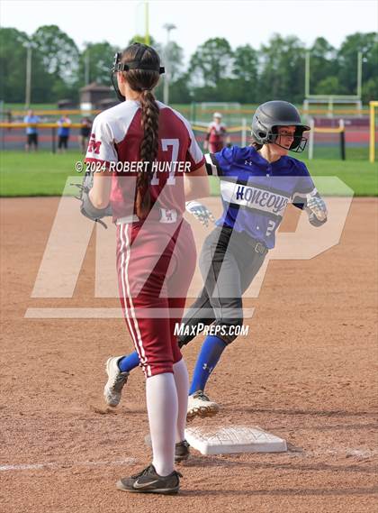 Thumbnail 1 in Honeoye @ Caledonia-Mumford (NYSPHSAA Section V Class C2 Quarterfinal) photogallery.