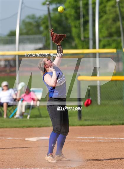 Thumbnail 1 in Honeoye @ Caledonia-Mumford (NYSPHSAA Section V Class C2 Quarterfinal) photogallery.