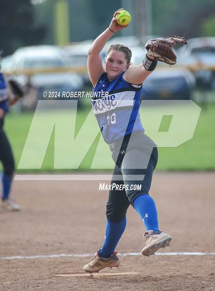 Thumbnail 1 in Honeoye @ Caledonia-Mumford (NYSPHSAA Section V Class C2 Quarterfinal) photogallery.