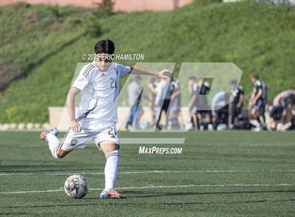 Thumbnail 2 in Bishop Montgomery vs Paramount (South's Boys Varsity Soccer Tournament)t photogallery.