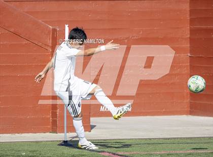 Thumbnail 3 in Bishop Montgomery vs Paramount (South's Boys Varsity Soccer Tournament)t photogallery.