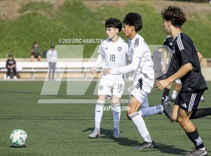 Thumbnail 1 in Bishop Montgomery vs Paramount (South's Boys Varsity Soccer Tournament)t photogallery.
