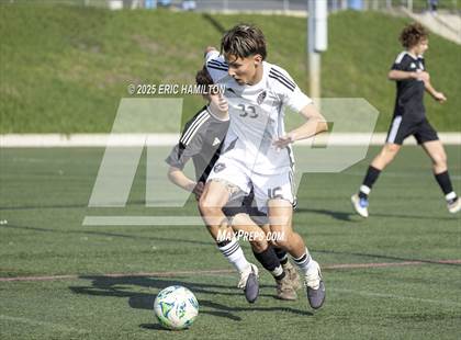 Thumbnail 3 in Bishop Montgomery vs Paramount (South's Boys Varsity Soccer Tournament)t photogallery.