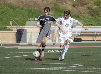 Thumbnail 3 in Bishop Montgomery vs Paramount (South's Boys Varsity Soccer Tournament)t photogallery.