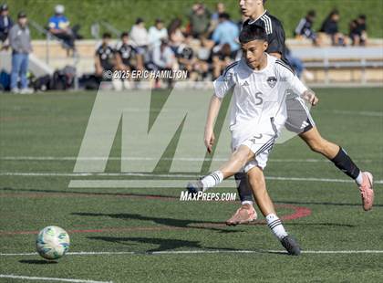 Thumbnail 2 in Bishop Montgomery vs Paramount (South's Boys Varsity Soccer Tournament)t photogallery.