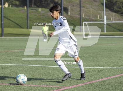 Thumbnail 2 in Bishop Montgomery vs Paramount (South's Boys Varsity Soccer Tournament)t photogallery.
