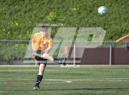 Thumbnail 3 in Bishop Montgomery vs Paramount (South's Boys Varsity Soccer Tournament)t photogallery.