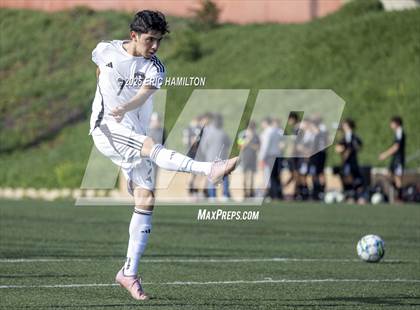 Thumbnail 3 in Bishop Montgomery vs Paramount (South's Boys Varsity Soccer Tournament)t photogallery.
