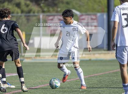 Thumbnail 2 in Bishop Montgomery vs Paramount (South's Boys Varsity Soccer Tournament)t photogallery.