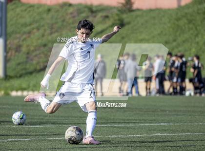 Thumbnail 3 in Bishop Montgomery vs Paramount (South's Boys Varsity Soccer Tournament)t photogallery.