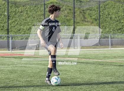 Thumbnail 1 in Bishop Montgomery vs Paramount (South's Boys Varsity Soccer Tournament)t photogallery.