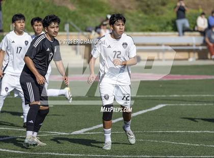 Thumbnail 2 in Bishop Montgomery vs Paramount (South's Boys Varsity Soccer Tournament)t photogallery.