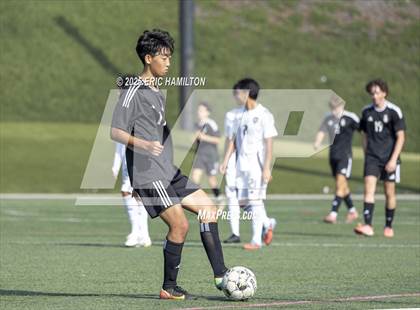 Thumbnail 3 in Bishop Montgomery vs Paramount (South's Boys Varsity Soccer Tournament)t photogallery.
