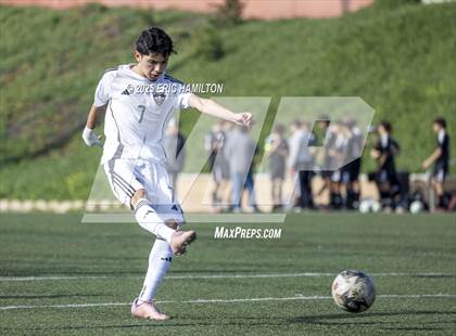Thumbnail 2 in Bishop Montgomery vs Paramount (South's Boys Varsity Soccer Tournament)t photogallery.