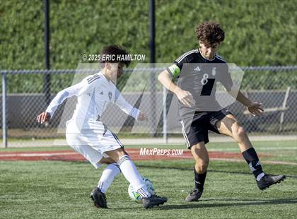 Thumbnail 2 in Bishop Montgomery vs Paramount (South's Boys Varsity Soccer Tournament)t photogallery.