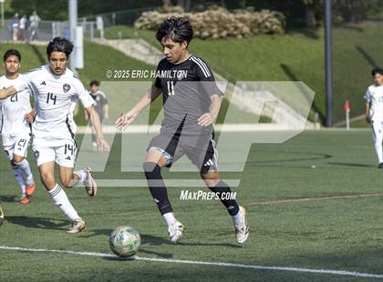 Thumbnail 2 in Bishop Montgomery vs Paramount (South's Boys Varsity Soccer Tournament)t photogallery.