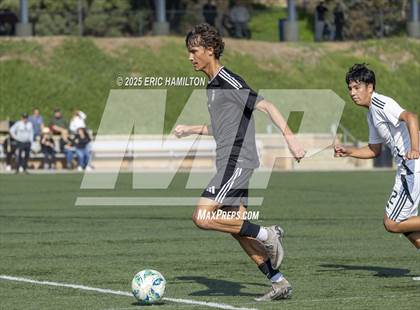 Thumbnail 3 in Bishop Montgomery vs Paramount (South's Boys Varsity Soccer Tournament)t photogallery.
