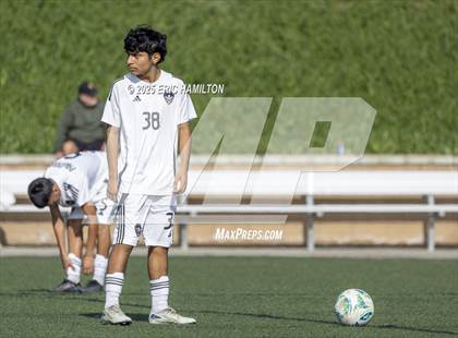 Thumbnail 1 in Bishop Montgomery vs Paramount (South's Boys Varsity Soccer Tournament)t photogallery.