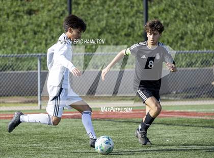 Thumbnail 3 in Bishop Montgomery vs Paramount (South's Boys Varsity Soccer Tournament)t photogallery.