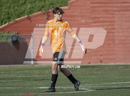 Thumbnail 2 in Bishop Montgomery vs Paramount (South's Boys Varsity Soccer Tournament)t photogallery.