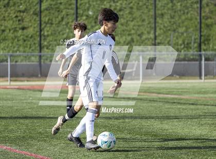 Thumbnail 1 in Bishop Montgomery vs Paramount (South's Boys Varsity Soccer Tournament)t photogallery.