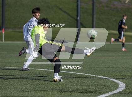 Thumbnail 1 in Bishop Montgomery vs Paramount (South's Boys Varsity Soccer Tournament)t photogallery.