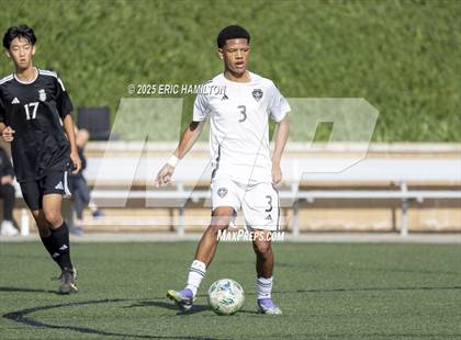 Thumbnail 3 in Bishop Montgomery vs Paramount (South's Boys Varsity Soccer Tournament)t photogallery.