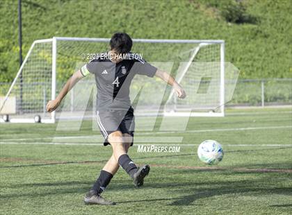 Thumbnail 1 in Bishop Montgomery vs Paramount (South's Boys Varsity Soccer Tournament)t photogallery.