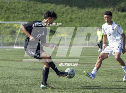 Thumbnail 3 in Bishop Montgomery vs Paramount (South's Boys Varsity Soccer Tournament)t photogallery.