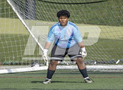 Thumbnail 2 in Bishop Montgomery vs Paramount (South's Boys Varsity Soccer Tournament)t photogallery.
