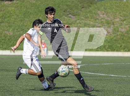 Thumbnail 2 in Bishop Montgomery vs Paramount (South's Boys Varsity Soccer Tournament)t photogallery.