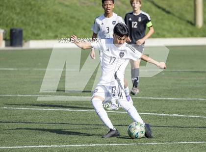 Thumbnail 2 in Bishop Montgomery vs Paramount (South's Boys Varsity Soccer Tournament)t photogallery.