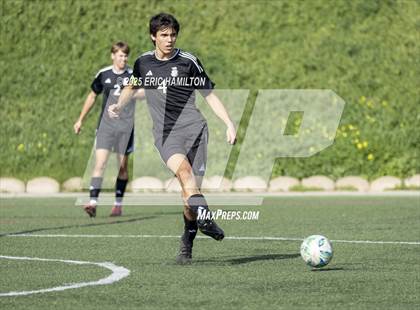Thumbnail 3 in Bishop Montgomery vs Paramount (South's Boys Varsity Soccer Tournament)t photogallery.