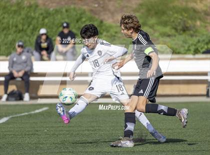 Thumbnail 2 in Bishop Montgomery vs Paramount (South's Boys Varsity Soccer Tournament)t photogallery.