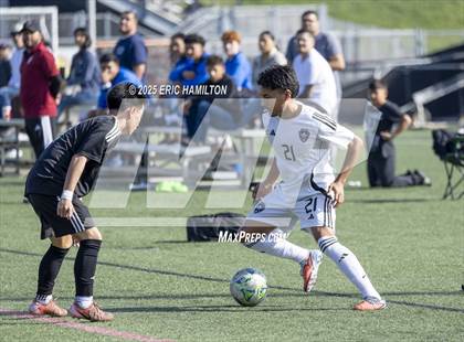 Thumbnail 3 in Bishop Montgomery vs Paramount (South's Boys Varsity Soccer Tournament)t photogallery.