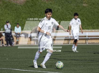 Thumbnail 3 in Bishop Montgomery vs Paramount (South's Boys Varsity Soccer Tournament)t photogallery.