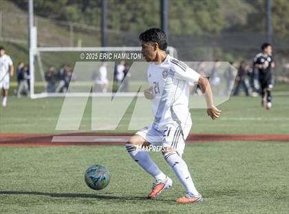 Thumbnail 1 in Bishop Montgomery vs Paramount (South's Boys Varsity Soccer Tournament)t photogallery.