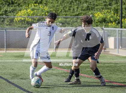 Thumbnail 1 in Bishop Montgomery vs Paramount (South's Boys Varsity Soccer Tournament)t photogallery.