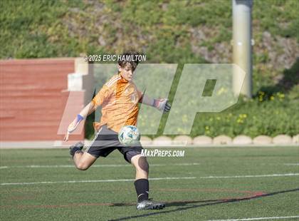 Thumbnail 2 in Bishop Montgomery vs Paramount (South's Boys Varsity Soccer Tournament)t photogallery.
