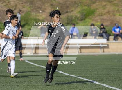 Thumbnail 1 in Bishop Montgomery vs Paramount (South's Boys Varsity Soccer Tournament)t photogallery.