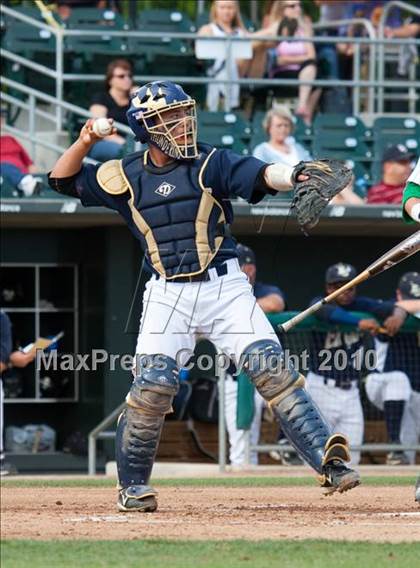 Thumbnail 3 in St. Mary's vs. Elk Grove (CIF SJS D1 Final - Game 2) photogallery.