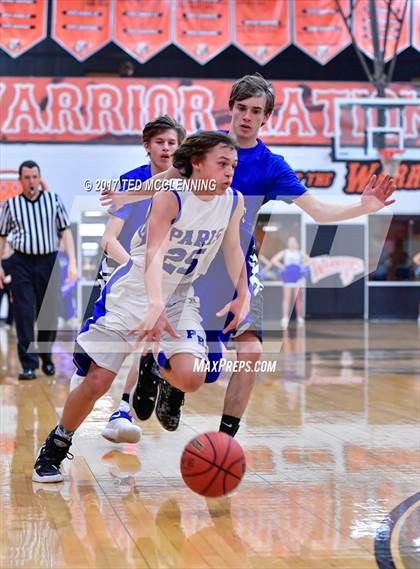 Thumbnail 3 in Paris vs Jessieville (AAA 3A 2nd Round Conference Playoff) photogallery.